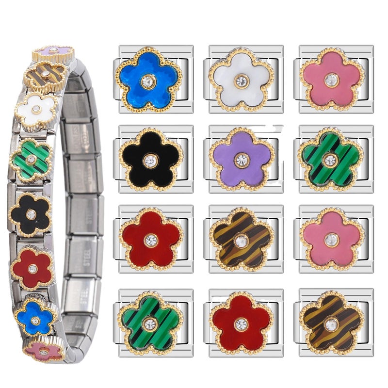 Module Charms Dripping Oil Diy Necklace Personalized Jewelry Fashion Ring Anklet Exquisite Module Accessories - Image 2